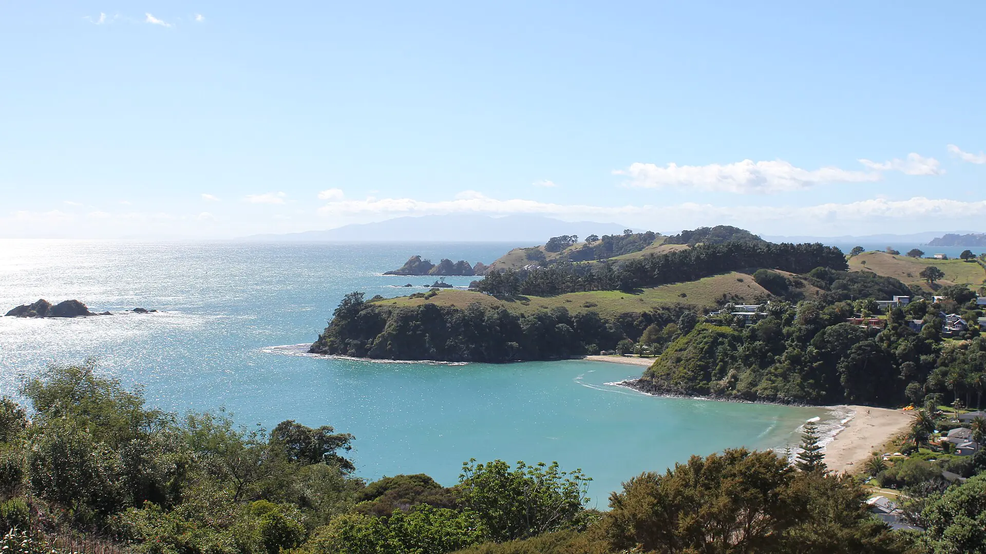 Palm Beach and the Hauraki Gulf, Waiheke Island